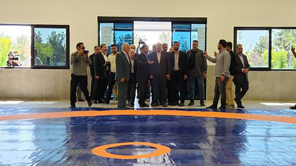 خانه کشتی طرقبه با حضور دکتر قالیباف افتتاح شد